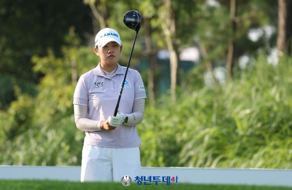 김연희,KLPGA‘더헤븐 마스터즈’1번홀 티샷